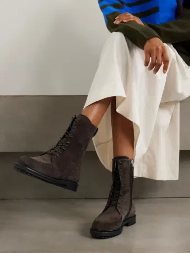 aeyde Tate Suede Ankle Boots | Thumbnail 2 aeyde Tate Suede Ankle Boots | Thumbnail 2