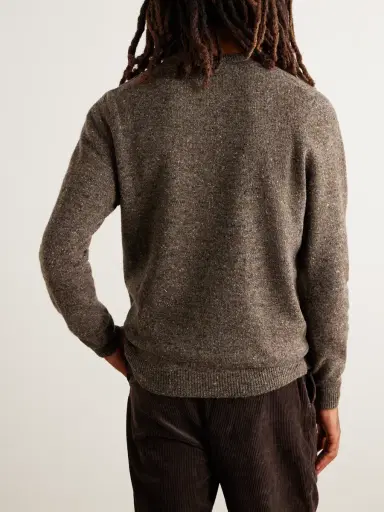 Inis Meáin Merino Wool and Cashmere-Blend Sweater - Men | Thumbnail 4 Inis Meáin Merino Wool and Cashmere-Blend Sweater - Men | Thumbnail 4
