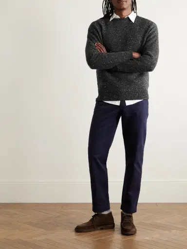 Inis Meáin Merino Wool and Cashmere-Blend Sweater - Men | Thumbnail 2 Inis Meáin Merino Wool and Cashmere-Blend Sweater - Men | Thumbnail 2