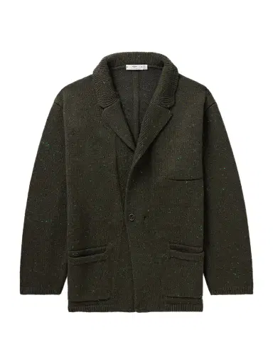 Inis Meáin Unstructured Merino Wool and Cashmere-Blend Cardigan - Men | Thumbnail 1 Inis Meáin Unstructured Merino Wool and Cashmere-Blend Cardigan - Men | Thumbnail 1