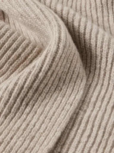 Inis Meáin Ribbed Cashmere Scarf - Men | Thumbnail 3 Inis Meáin Ribbed Cashmere Scarf - Men | Thumbnail 3