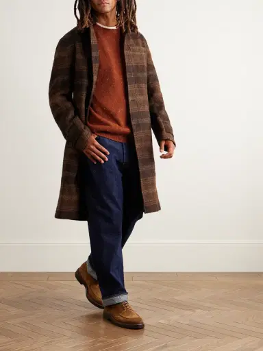 Inis Meáin Merino Wool and Cashmere-Blend Sweater - Men | Thumbnail 2 Inis Meáin Merino Wool and Cashmere-Blend Sweater - Men | Thumbnail 2