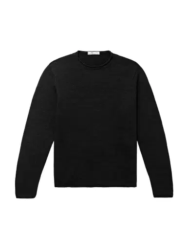 Inis Meáin Wool and Linen-Blend Sweater - Men | Thumbnail 1 Inis Meáin Wool and Linen-Blend Sweater - Men | Thumbnail 1