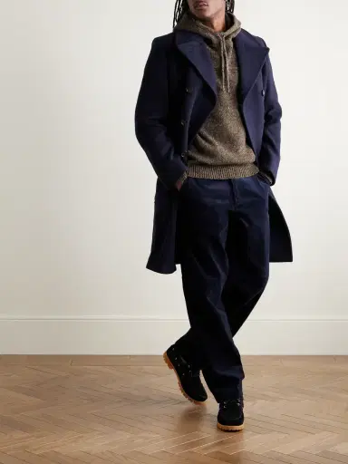 Inis Meáin Lifeline Merino Wool and Cashmere-Blend Hoodie - Men | Thumbnail 2 Inis Meáin Lifeline Merino Wool and Cashmere-Blend Hoodie - Men | Thumbnail 2