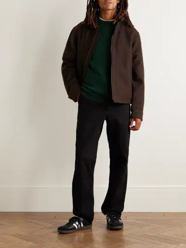 Inis Meáin Caoladóir Basketweave Merino Wool and Cashmere-Blend Sweater - Men | Thumbnail 2 Inis Meáin Caoladóir Basketweave Merino Wool and Cashmere-Blend Sweater - Men | Thumbnail 2