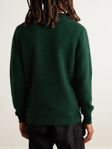 Inis Meáin Caoladóir Basketweave Merino Wool and Cashmere-Blend Sweater - Men | Thumbnail 4 Inis Meáin Caoladóir Basketweave Merino Wool and Cashmere-Blend Sweater - Men | Thumbnail 4