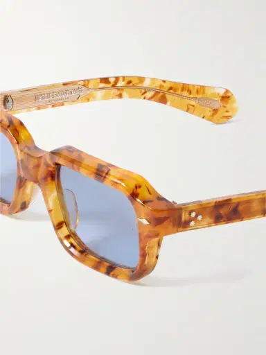 Jacques Marie Mage Sandro Rectangular-Frame Tortoiseshell Acetate Sunglasses - Men | Thumbnail 3 Jacques Marie Mage Sandro Rectangular-Frame Tortoiseshell Acetate Sunglasses - Men | Thumbnail 3