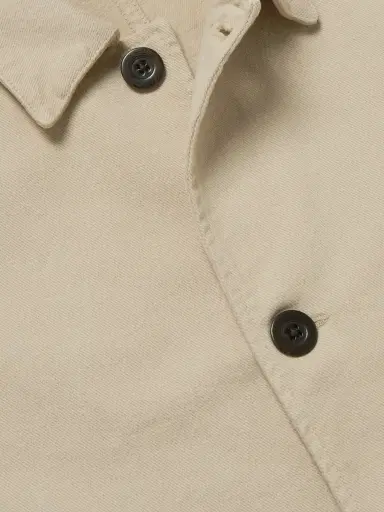 Portuguese Flannel Labura Stretch-Cotton Twill Overshirt - Men | Thumbnail 4 Portuguese Flannel Labura Stretch-Cotton Twill Overshirt - Men | Thumbnail 4