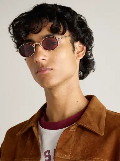 Jacques Marie Mage Varda Oval-Frame Gold-Tone and Acetate Sunglasses - Men | Thumbnail 2 Jacques Marie Mage Varda Oval-Frame Gold-Tone and Acetate Sunglasses - Men | Thumbnail 2