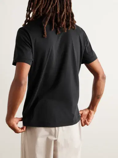 James Perse Lotus Brushed Cotton-Jersey T-Shirt - Men | Thumbnail 4 James Perse Lotus Brushed Cotton-Jersey T-Shirt - Men | Thumbnail 4