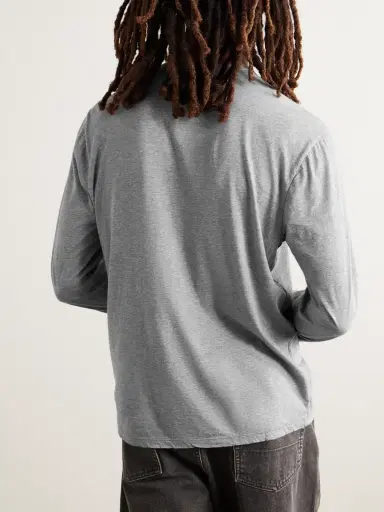 James Perse Lotus Slim-Fit Cotton-Jersey T-Shirt - Men | Thumbnail 4 James Perse Lotus Slim-Fit Cotton-Jersey T-Shirt - Men | Thumbnail 4
