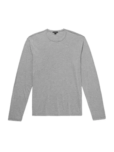James Perse Lotus Slim-Fit Cotton-Jersey T-Shirt - Men | Thumbnail 1 James Perse Lotus Slim-Fit Cotton-Jersey T-Shirt - Men | Thumbnail 1