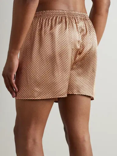 Zimmerli Printed Silk-Satin Boxer Shorts - Men | Thumbnail 3 Zimmerli Printed Silk-Satin Boxer Shorts - Men | Thumbnail 3