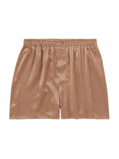 Zimmerli Printed Silk-Satin Boxer Shorts - Men | Thumbnail 1 Zimmerli Printed Silk-Satin Boxer Shorts - Men | Thumbnail 1