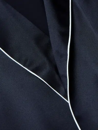Zimmerli Belted Silk-Satin Robe - Men | Thumbnail 4 Zimmerli Belted Silk-Satin Robe - Men | Thumbnail 4