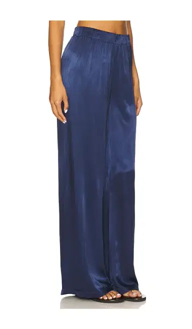 LA Made Call Chill Silky Wide Leg Long Pant | Thumbnail 2 LA Made Call Chill Silky Wide Leg Long Pant | Thumbnail 2
