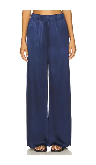 LA Made Call Chill Silky Wide Leg Long Pant | Thumbnail 1 LA Made Call Chill Silky Wide Leg Long Pant | Thumbnail 1