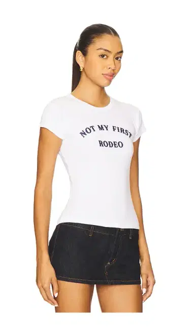 DEPARTURE Not My First Rodeo Baby Tee | Thumbnail 2 DEPARTURE Not My First Rodeo Baby Tee | Thumbnail 2