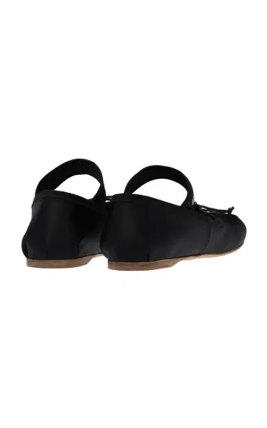 Miu Miu Satin Ballerina Flats | Thumbnail 3 Miu Miu Satin Ballerina Flats | Thumbnail 3