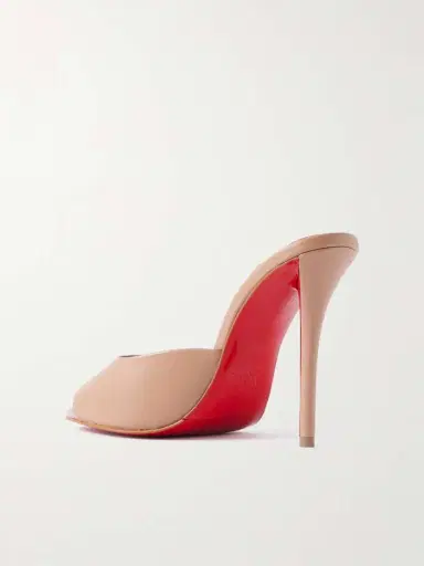 Christian Louboutin Miss Z 100 Leather Mules | Thumbnail 3 Christian Louboutin Miss Z 100 Leather Mules | Thumbnail 3