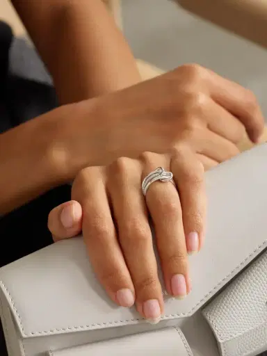 Spinelli Kilcollin Sonny Sterling Silver Diamond Ring | Thumbnail 2 Spinelli Kilcollin Sonny Sterling Silver Diamond Ring | Thumbnail 2