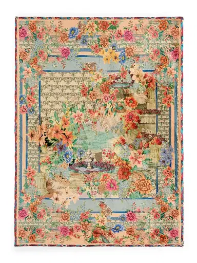 Johnny Was Asteria Sherpa Travel Blanket - Asteria | Thumbnail 1 Johnny Was Asteria Sherpa Travel Blanket - Asteria | Thumbnail 1