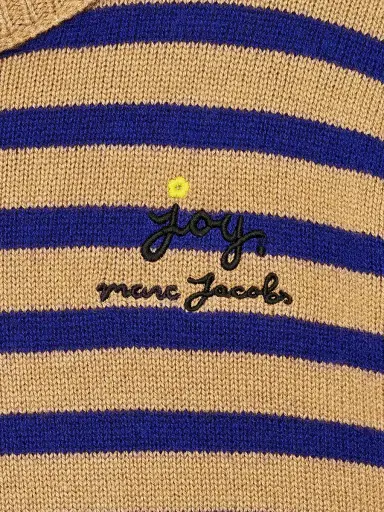 Marc Jacobs Women's Joy Striped Wool-Cashmere Sweater | Thumbnail 6 Marc Jacobs Women's Joy Striped Wool-Cashmere Sweater | Thumbnail 6