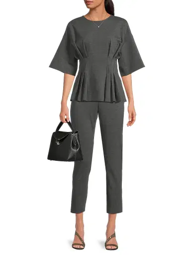 Natori Women's Compact Knit Pleat Release Top | Thumbnail 2 Natori Women's Compact Knit Pleat Release Top | Thumbnail 2