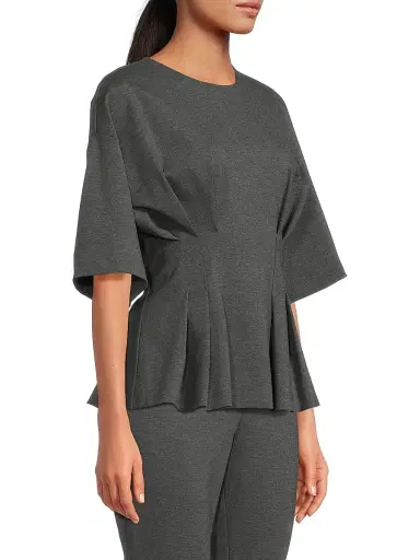 Natori Women's Compact Knit Pleat Release Top | Thumbnail 4 Natori Women's Compact Knit Pleat Release Top | Thumbnail 4