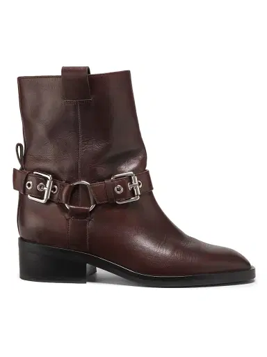 3.1 Phillip Lim Women's Alexa Leather Moto Boots - Espresso | Thumbnail 1 3.1 Phillip Lim Women's Alexa Leather Moto Boots - Espresso | Thumbnail 1