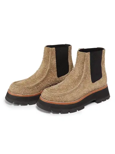 3.1 Phillip Lim Women's Kate Suede Chelsea Boots - Taupe | Thumbnail 2 3.1 Phillip Lim Women's Kate Suede Chelsea Boots - Taupe | Thumbnail 2