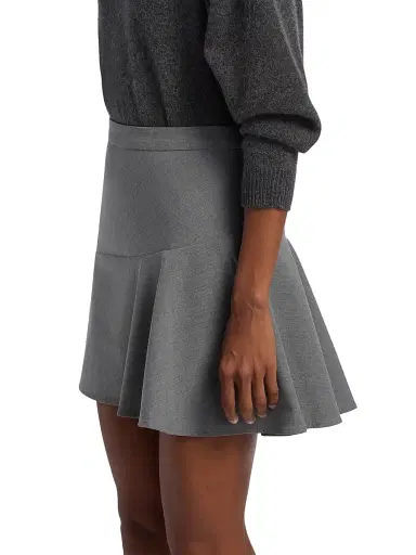 Staud Women's Rosie Asymmetric Miniskirt - Static | Thumbnail 4 Staud Women's Rosie Asymmetric Miniskirt - Static | Thumbnail 4