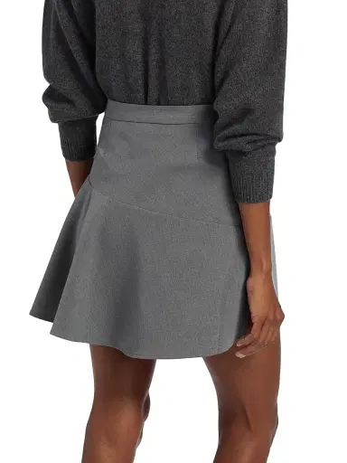 Staud Women's Rosie Asymmetric Miniskirt - Static | Thumbnail 5 Staud Women's Rosie Asymmetric Miniskirt - Static | Thumbnail 5