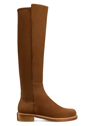 Stuart Weitzman Women's 5050 Gisele 30MM Suede Boots | Thumbnail 1 Stuart Weitzman Women's 5050 Gisele 30MM Suede Boots | Thumbnail 1