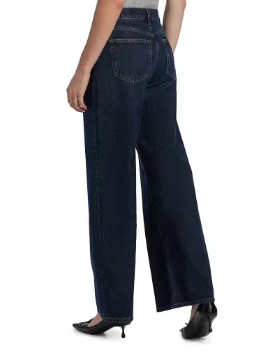 Reformation Women's Cary Low-Rise Button-Fly Jeans - Ahurani Exposed Shank - Size 31 | Thumbnail 5 Reformation Women's Cary Low-Rise Button-Fly Jeans - Ahurani Exposed Shank - Size 31 | Thumbnail 5