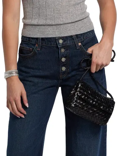 Reformation Women's Cary Low-Rise Button-Fly Jeans - Ahurani Exposed Shank - Size 31 | Thumbnail 6 Reformation Women's Cary Low-Rise Button-Fly Jeans - Ahurani Exposed Shank - Size 31 | Thumbnail 6