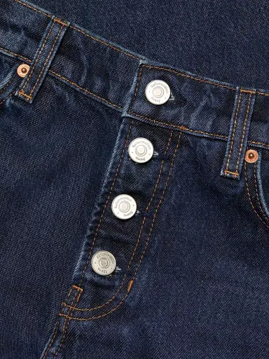 Reformation Women's Cary Low-Rise Button-Fly Jeans - Ahurani Exposed Shank - Size 31 | Thumbnail 7 Reformation Women's Cary Low-Rise Button-Fly Jeans - Ahurani Exposed Shank - Size 31 | Thumbnail 7