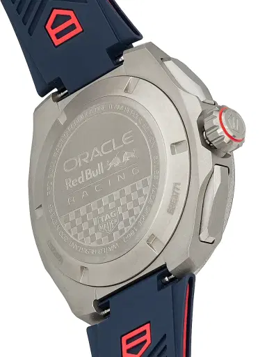 TAG Heuer Men's Formula 1 Titanium & Rubber Chronograph Watch/44MM - Blue | Thumbnail 3 TAG Heuer Men's Formula 1 Titanium & Rubber Chronograph Watch/44MM - Blue | Thumbnail 3