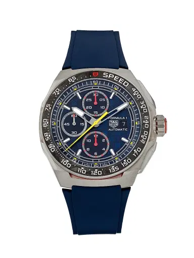 TAG Heuer Men's Formula 1 Titanium & Rubber Chronograph Watch/44MM - Blue | Thumbnail 1 TAG Heuer Men's Formula 1 Titanium & Rubber Chronograph Watch/44MM - Blue | Thumbnail 1