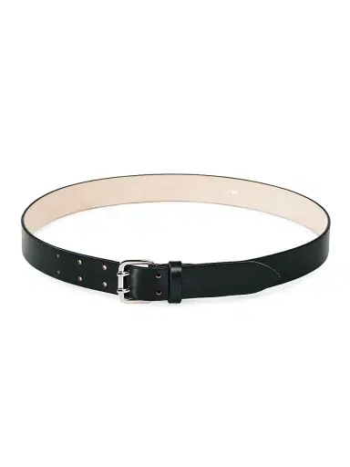 Déhanche Women's Mini Hutch Leather Belt - Black Silver - Size Large | Thumbnail 5 Déhanche Women's Mini Hutch Leather Belt - Black Silver - Size Large | Thumbnail 5