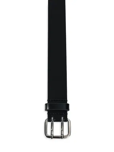 Déhanche Women's Mini Hutch Leather Belt - Black Silver - Size Large | Thumbnail 6 Déhanche Women's Mini Hutch Leather Belt - Black Silver - Size Large | Thumbnail 6