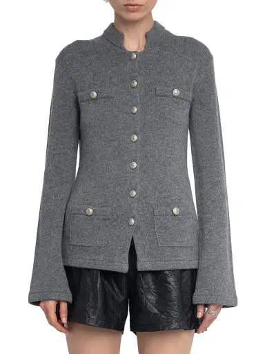 Zadig & Voltaire Women's Lucy Wool & Cashmere Sweater - Anthracite - Size Small | Thumbnail 3 Zadig & Voltaire Women's Lucy Wool & Cashmere Sweater - Anthracite - Size Small | Thumbnail 3