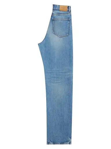 Saint Laurent Women's V-Waist Long Baggy Jeans - Blue - Size 24 | Thumbnail 2 Saint Laurent Women's V-Waist Long Baggy Jeans - Blue - Size 24 | Thumbnail 2