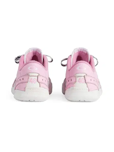 Balenciaga Women's Hamptons Medium Worn-Out Sneakers - Pink White | Thumbnail 3 Balenciaga Women's Hamptons Medium Worn-Out Sneakers - Pink White | Thumbnail 3
