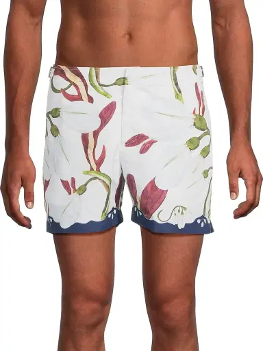Orlebar Brown Men's Setter Orchis Floral Swim Shorts | Thumbnail 3 Orlebar Brown Men's Setter Orchis Floral Swim Shorts | Thumbnail 3
