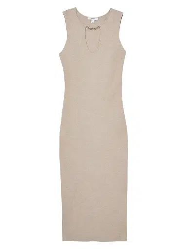 Reiss Women's Nola Sleeveless Knit Midi-Dress | Thumbnail 1 Reiss Women's Nola Sleeveless Knit Midi-Dress | Thumbnail 1