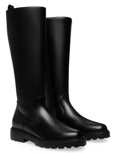 BALLY Women's Goran Lug Sole Riding Boots - Black - Size 10 | Thumbnail 2 BALLY Women's Goran Lug Sole Riding Boots - Black - Size 10 | Thumbnail 2