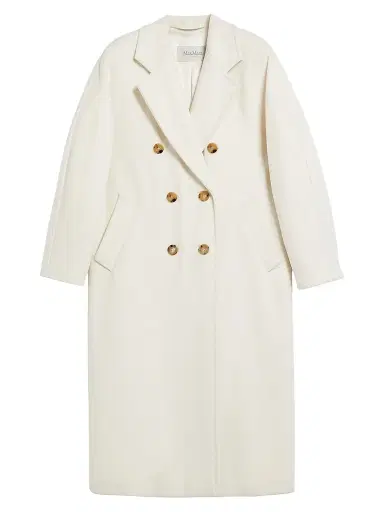 Max Mara Women's 101801 Icon Madame Wool Cashmere Double-Breasted Coat - Black | Thumbnail 13 Max Mara Women's 101801 Icon Madame Wool Cashmere Double-Breasted Coat - Black | Thumbnail 13