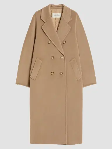 Max Mara Women's 101801 Icon Madame Wool Cashmere Double-Breasted Coat - Black | Thumbnail 20 Max Mara Women's 101801 Icon Madame Wool Cashmere Double-Breasted Coat - Black | Thumbnail 20