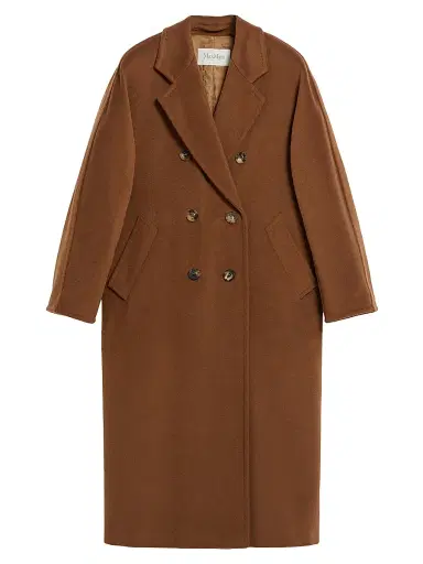 Max Mara Women's 101801 Icon Madame Wool Cashmere Double-Breasted Coat - Black | Thumbnail 33 Max Mara Women's 101801 Icon Madame Wool Cashmere Double-Breasted Coat - Black | Thumbnail 33